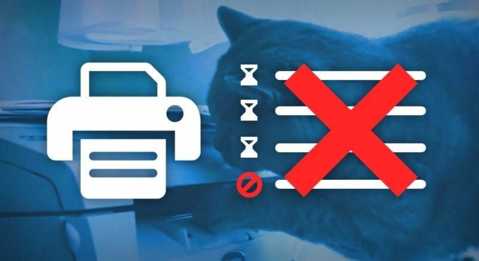 comment annuler une impression bloquee