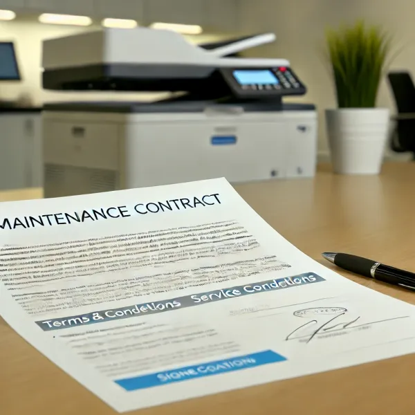 contrat de maintenance photocopieur 