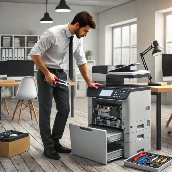 Dépannage photocopieur et imprimante multifonctions A4 et A3 couleur et noir et blanc à Marseille
